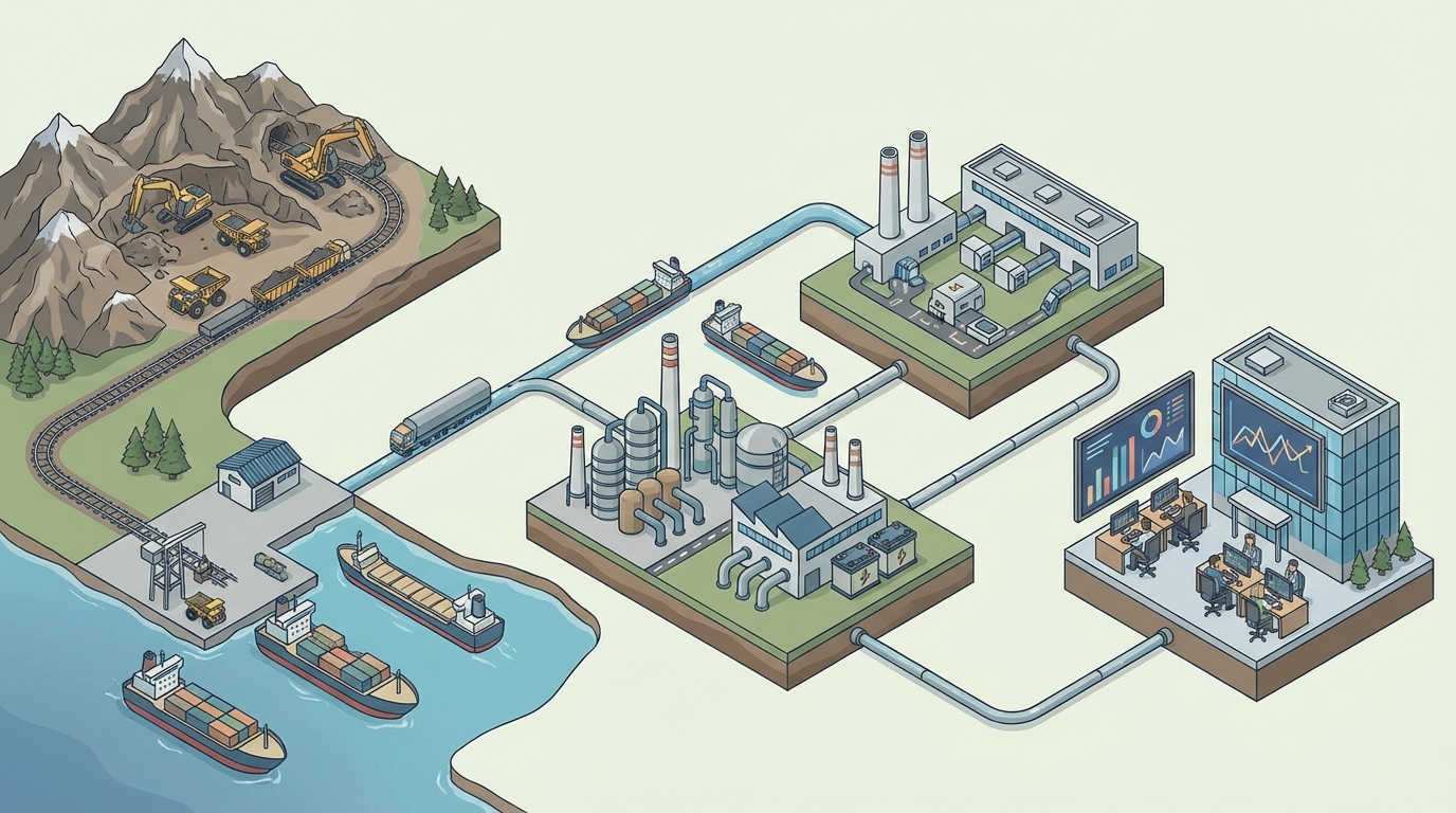 Des cycles longs et une chaîne d’approvisionnement complexe expliquent pourquoi les métaux stratégiques ne sont pas un raccourci vers la richesse.