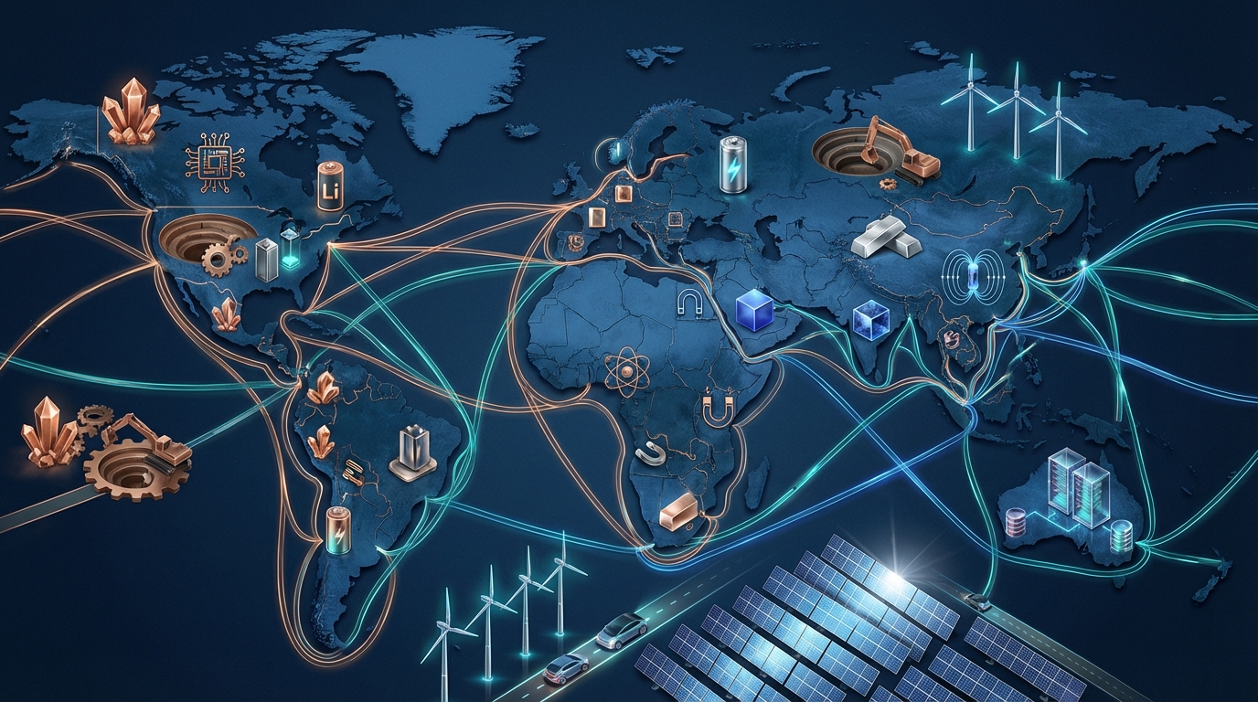 Les métaux stratégiques au cœur de la transition énergétique mondiale