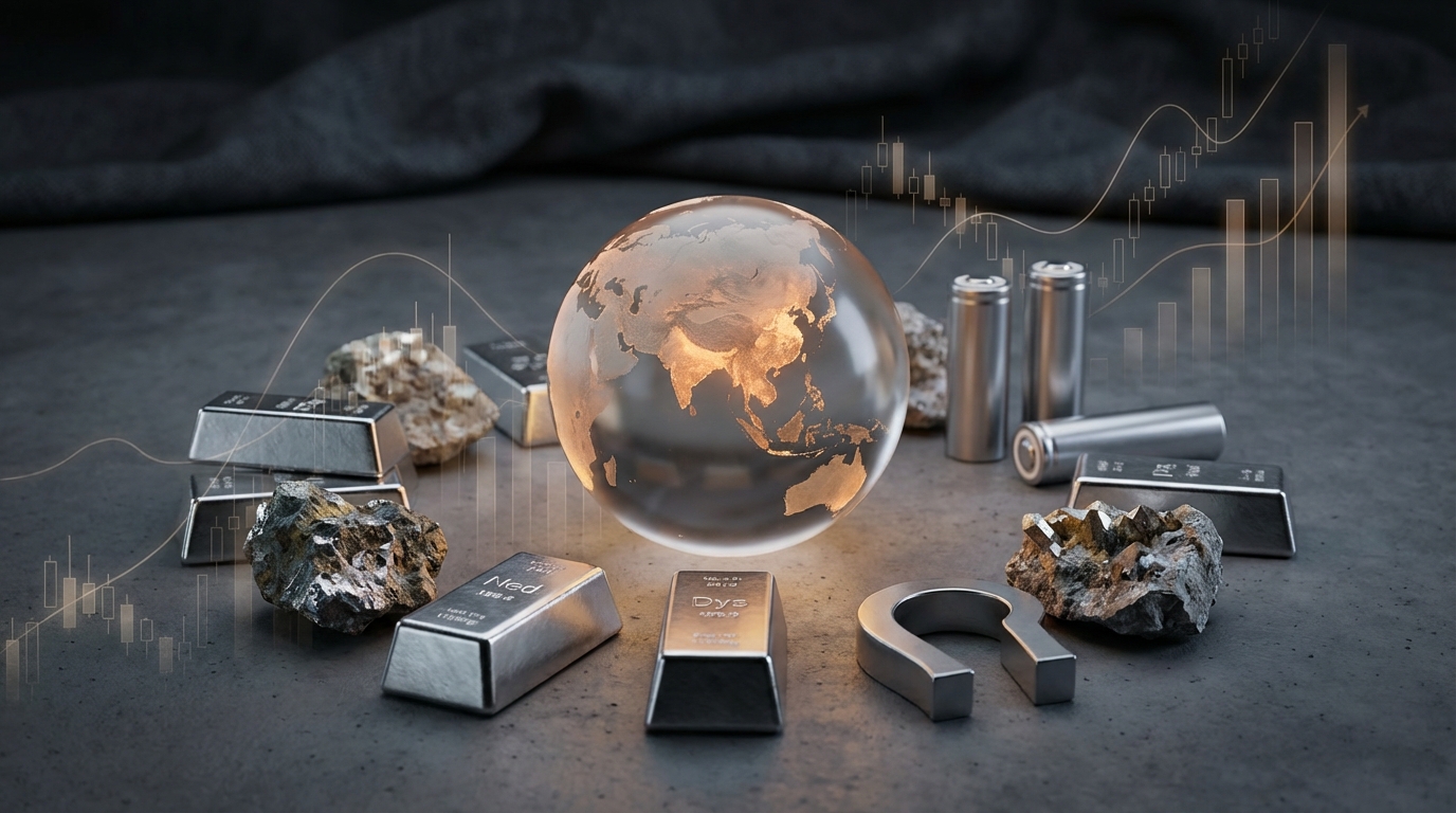 Critical minerals at the heart of global value chains and financial markets.