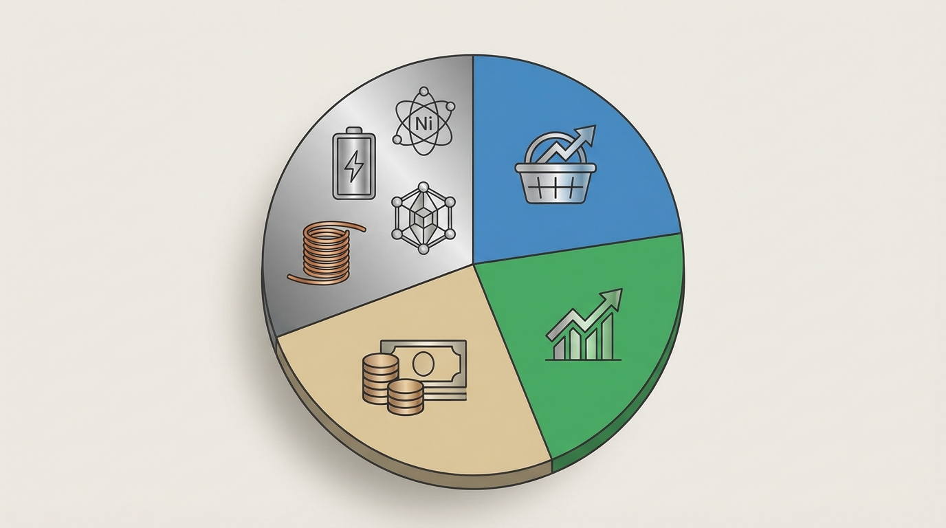 Comment les métaux stratégiques s’intègrent dans une stratégie etf / actions / cash