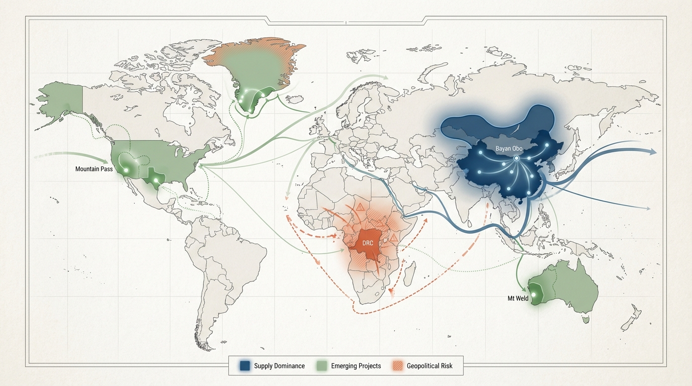 Envolée des prix Pr-Nd et pacte allié redéfinissent la chaîne d’approvisionnement des terres rares