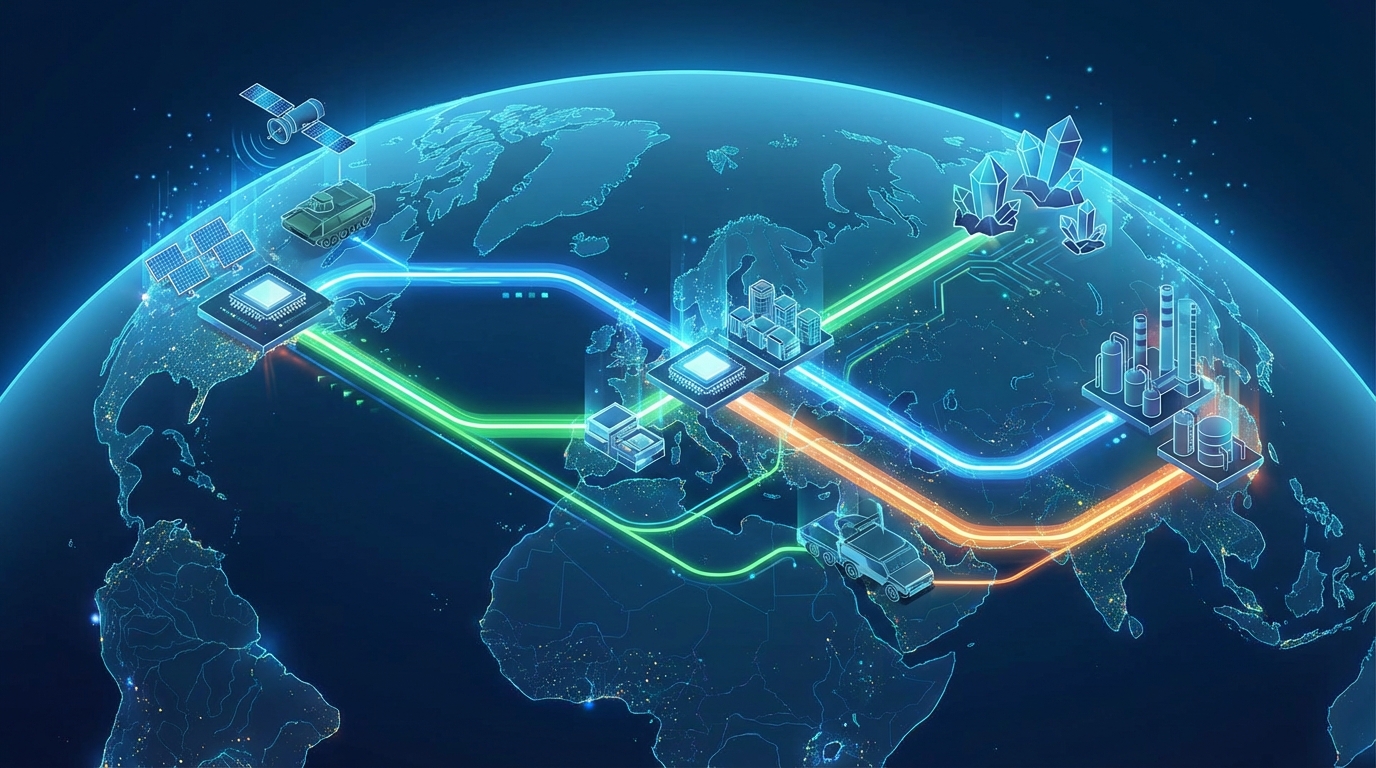 How gallium and germanium move through global high-tech supply chains.