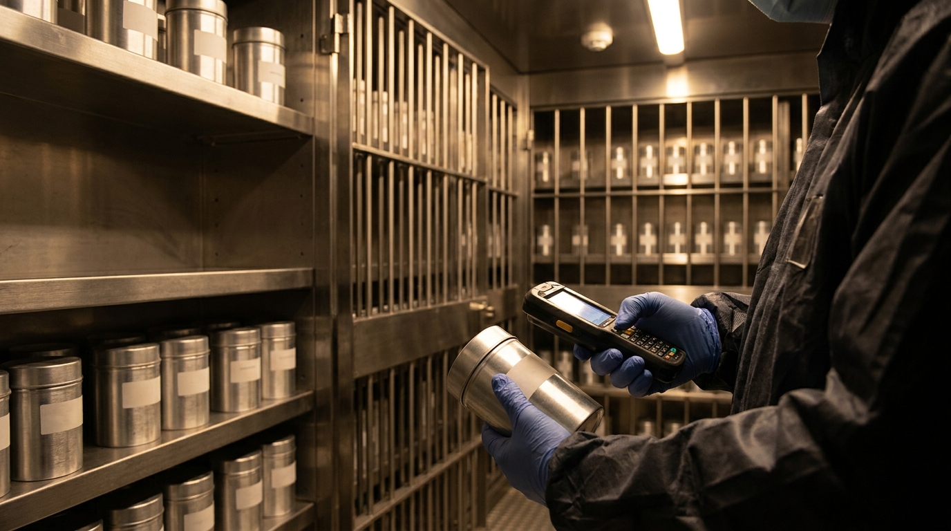 Allocated custody emphasis: physical security, inventory controls, and assay/audit workflow
