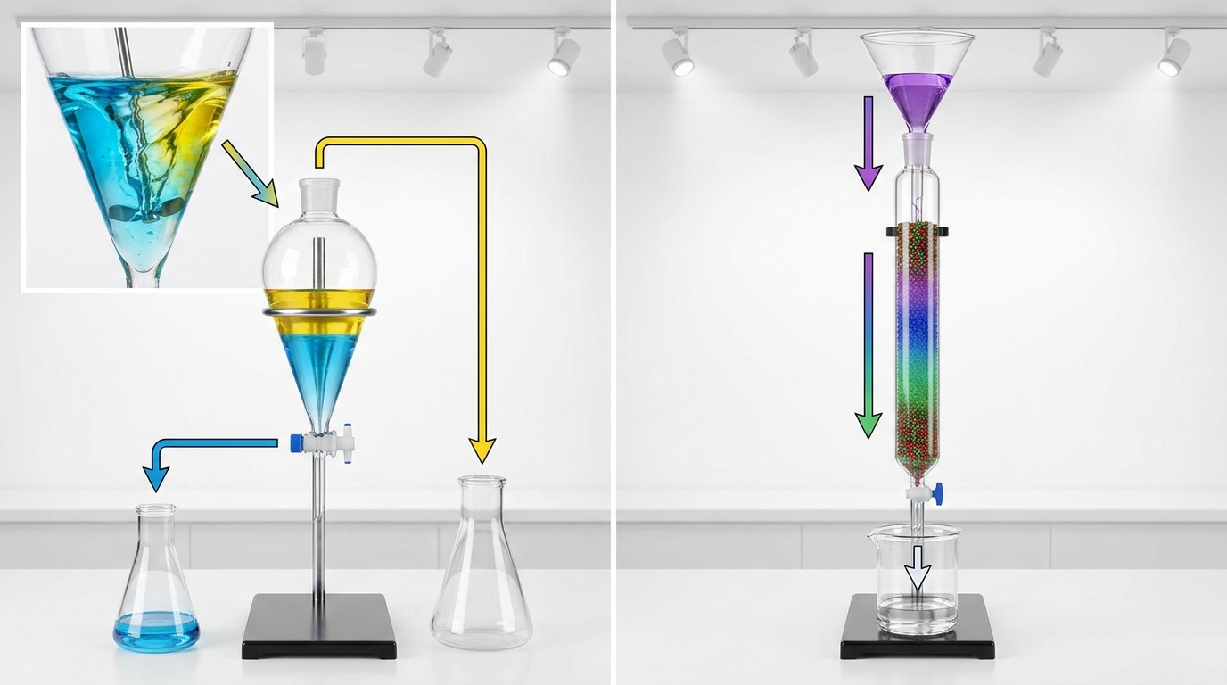 Solvent Extraction vs Ion Exchange in Heavy Rare Earth Separation: The Scale–Selectivity Trade-off