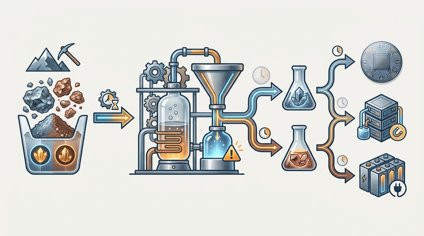 Paradox map: extraction vs. refining bottlenecks to IT outcomes.