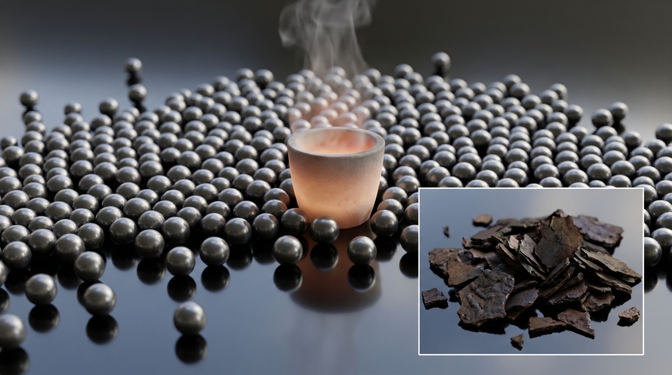 Downstream material specificity (anode material / refined outputs) at the micro scale.