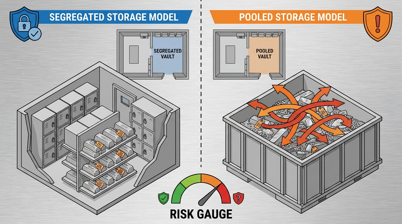 Segregated vs pooled custody comparison