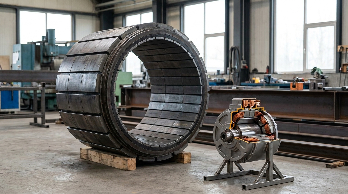 Real-world context: neodymium magnets inside wind and EV hardware.