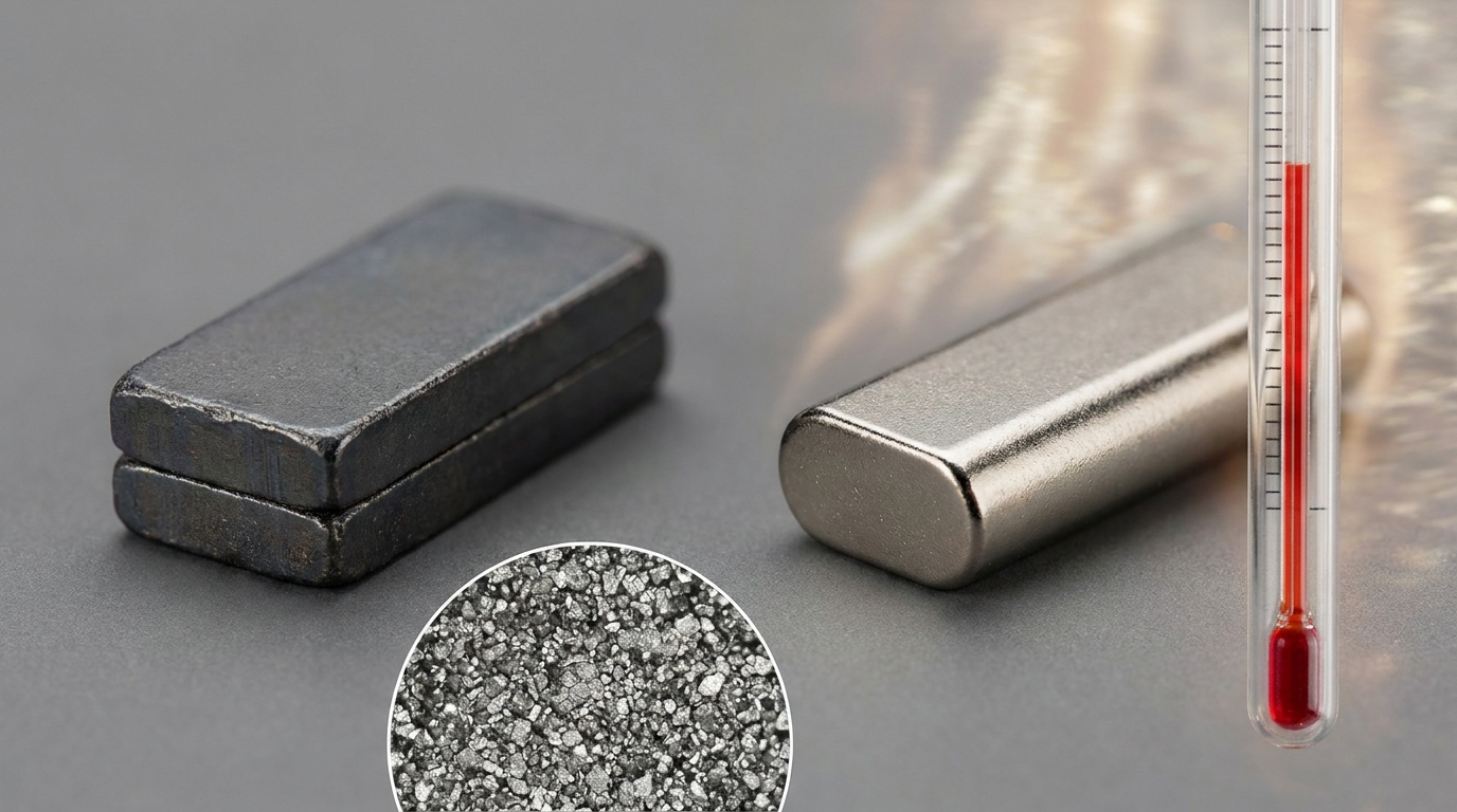 Samarium-Cobalt Magnets to 550°C: The Defense-Grade Magnet Story Beyond NdFeB