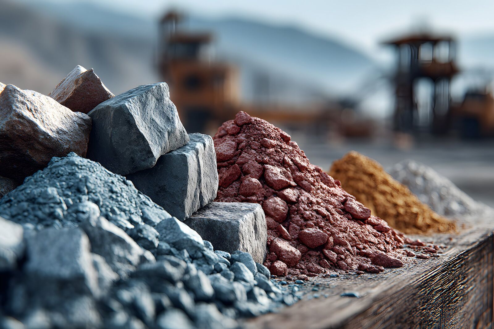 Site d'extraction de terres rares en Chine